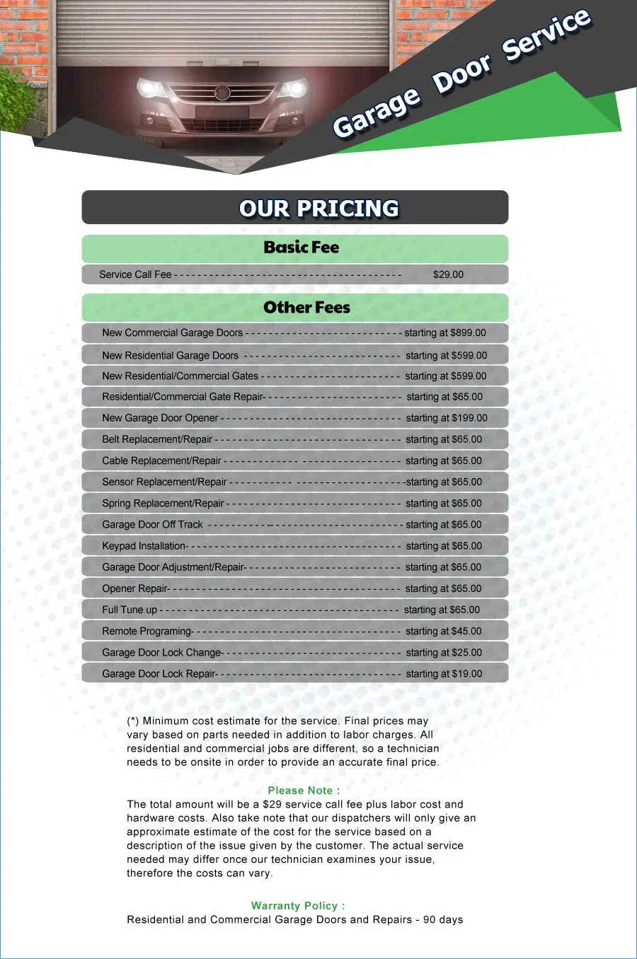 Galaxy Garage Door Service Euless, TX 817-803-4605